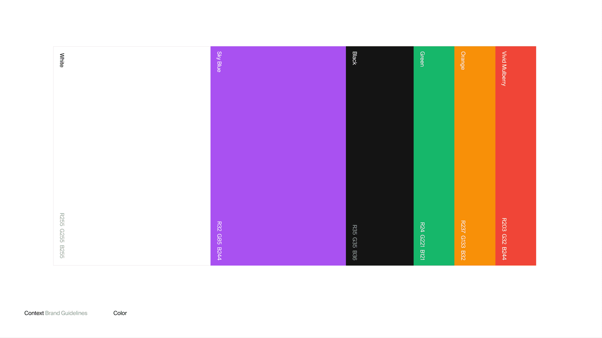 Color Guidelines